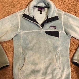 Patagonia Snap Synchilla Furry Greyish Blue